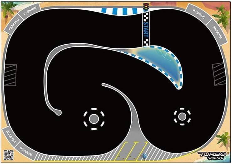Amazon.co.jp: Turbo Racing 1/76スケール ミニRCドリフトコース